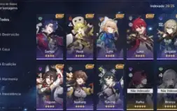 Conta Star Rail lv69 /Quase todos os T5