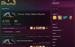 ⭐ 19 Anos/ Global Elite/ Csgo 4 Medalhas/ 9700H/ 197 Wins...