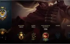 Conta LoL Ouro 3 - 36 skins