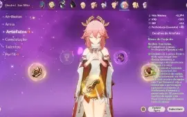 AR55, 10T5 Nahida, Yae miko, Yoimiya, Xianyun, Venti + STR