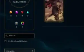 Conta de League of Legends