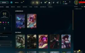 Conta League Of Legends (lvl 82 - Champs 112 - Skins 22)