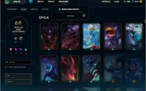 CONTA LOL LVL 32 SOLO GOLD5 FLEX PRATA 2 MD3