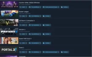 Conta Steam 5 anos 67 jogos