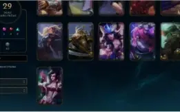 CONTA LOL LVL71 OURO IV - 29 SKINS 55CHAMPS