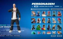 Conta de fortnite com salve o mundo fundador, muitas skins e