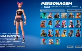 Conta de fortnite com salve o mundo fundador, muitas skins e