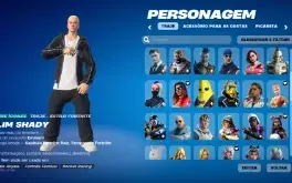 Conta de fortnite com salve o mundo fundador, muitas skins e