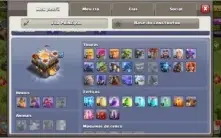 Conta clash of clans TH 13