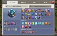 Conta clash of clans TH 13