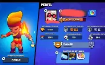 Conta Brawl Stars 15K Troféus + Clash Royale 5K Troféus