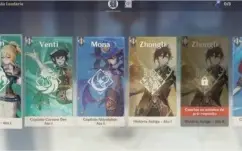 Genshin impact XIAO+LANÇA DE JADE+VENTI - Com muitas missões