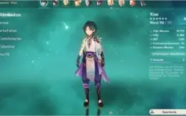 Genshin impact XIAO+LANÇA DE JADE+VENTI - Com muitas missões