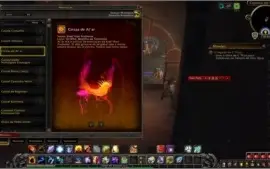 World of Warcraft com invencivel e cinzas de alar