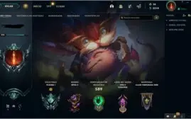 3 contas RIOT GAMES