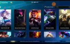 Conta De Wild Rift Com  102 Skins