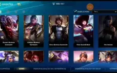 Conta De Wild Rift Com  102 Skins