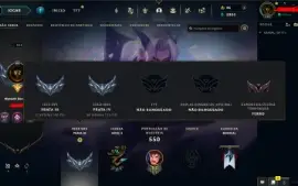 Conta LoL + VALORANT com diversas skins e todos os champs