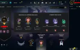 Conta LoL + VALORANT com diversas skins e todos os champs