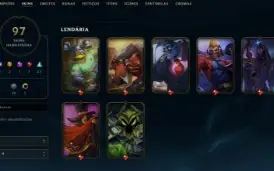 Conta League of Legends Full Acesso 3URS Corki UFO e outras