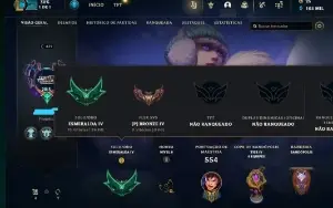 Conta Lol Esmeralda 4 / Todos Campeões / 294 Skins