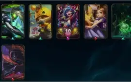 Conta lv 20 com algumas skins
