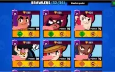 BRAWL STARS 18K + 30 PODER ESTRELA +VÁRIAS SKINS