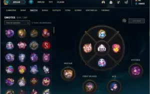 Conta Com Todas as Skin