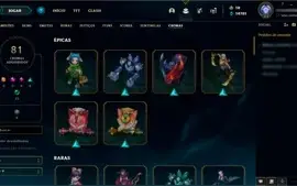 Conta lol main kat diamante