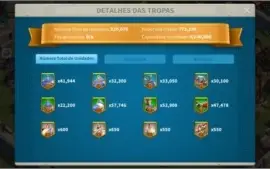 CONTA RISE OF KINGDOMS LVL18 VIP 3M POWER + 12K GEMAS