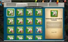 CONTA RISE OF KINGDOMS LVL18 VIP 3M POWER + 12K GEMAS