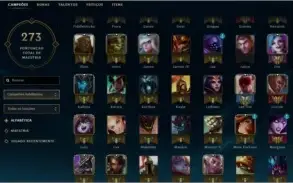 Conta League Of legends Platina 2