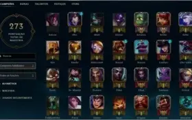 Conta League Of legends Platina 2