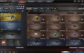Major Com M4a1 Cyborg Vip+Mns Boas E Raras