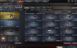 Major Com M4a1 Cyborg Vip+Mns Boas E Raras