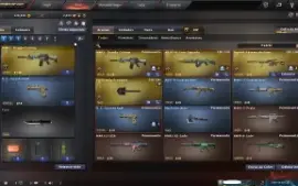 Major Com M4a1 Cyborg Vip+Mns Boas E Raras
