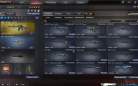 Major Com M4a1 Cyborg Vip+Mns Boas E Raras