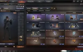 Major Com M4a1 Cyborg Vip+Mns Boas E Raras