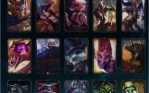 CONTA MD10 100+SKINS/CHAMPS  SMURF 10K EA