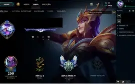 Diamante 102champ 79skin S3Vitoriosa e pró players CBLOL add