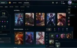 Diamante 102champ 79skin S3Vitoriosa e pró players CBLOL add
