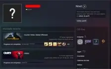 CONTA STEAM CSGO PRIME | 3 MEDALHAS RARAS | 86 JOGOS