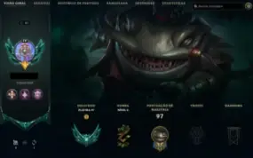 Conta Lol Platina Braba !!!