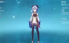 Ganyu + Zhongli + 7800 Gemas (Descrição) AR 40 Oportunidade!