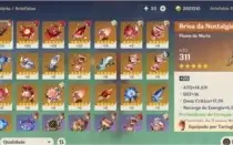 Conta com quase todos personagens, 8 5 estrelas e muito mais