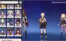 Conta com quase todos personagens, 8 5 estrelas e muito mais