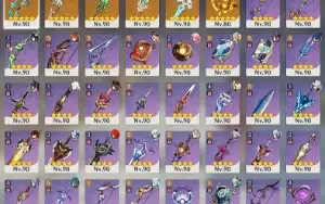 AR 59 - 24 Personagens 5star e 11 Armas 5stars - ENDGAME