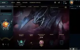 Conta lol Platina 4