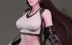 Tifa + Nsfw - Final Fantasy - Arquivo .Stl Para Impressão 3D