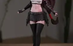 Tifa + Nsfw - Final Fantasy - Arquivo .Stl Para Impressão 3D